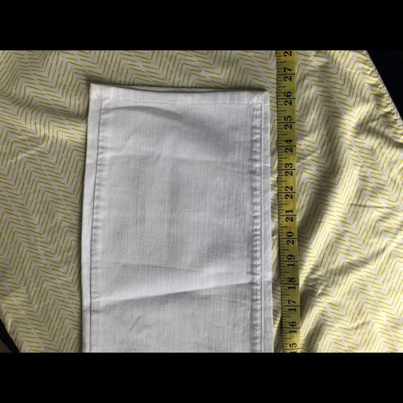 White denim pants women’s size 10-12 BNWOT - Picture 5 of 9